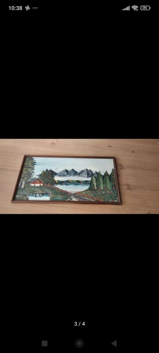 YILLAR ÖNCESİNDEN İMZALI YAĞLI BOYA TABLO - Görsel 2