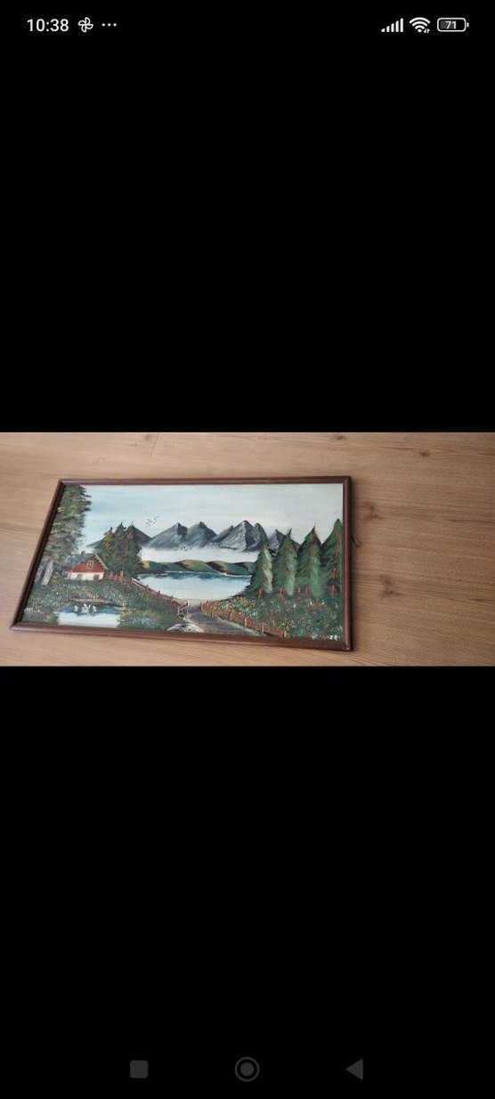 YILLAR ÖNCESİNDEN İMZALI YAĞLI BOYA TABLO - Görsel 3