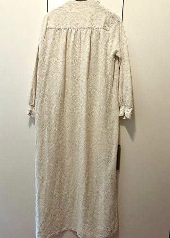 Krem elbise - Görsel 3