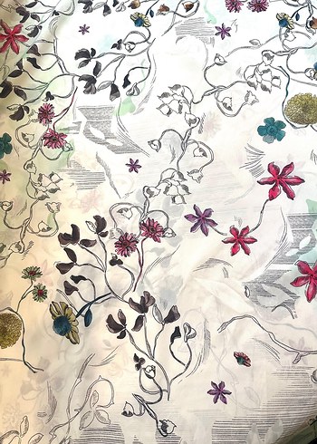 Çok Renkli Bohem Kadın Şal - Görsel 3