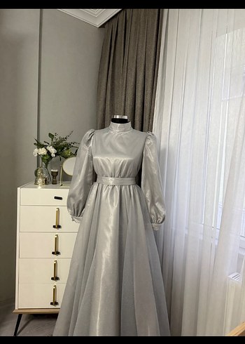 Melisa tarhanacı gri peri abiye - Görsel 2