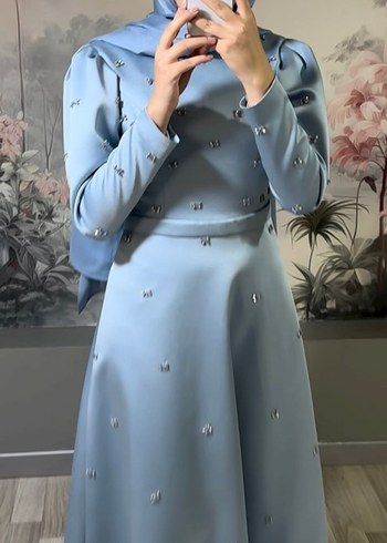 Sarooh couture okyanus abiye - Görsel 2