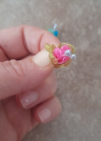 Renkli Kurdele oyası adet 2tl - Görsel 4