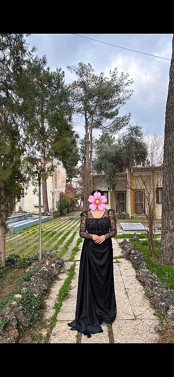 Diğer Siyah saten abiye