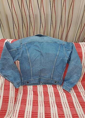 Lee Erkek Vintage kot Ceket Usa orjinal üretimi - Görsel 6