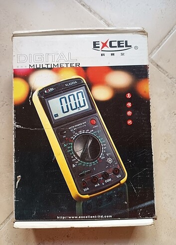 Multimetre volt amper kondansatör transistör ölçer harika - Görsel 3