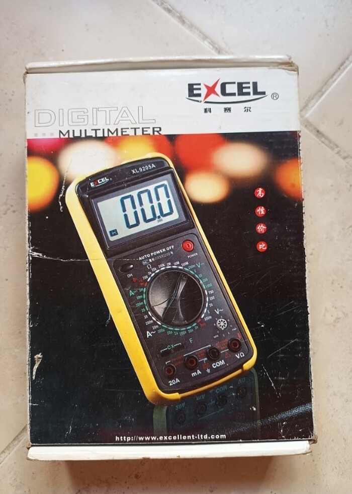 Multimetre volt amper kondansatör transistör ölçer harika - Görsel 3