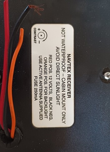 Deniz yat marin navtex navteks - Görsel 2