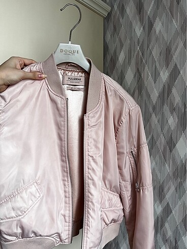Pull and Bear Pull Bear Pudra Bomber Ceket
