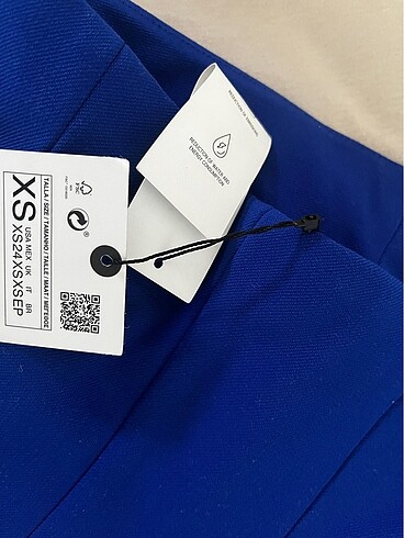 xs Beden Zara Straplez Bluz