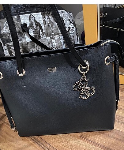 Guess siyah çanta