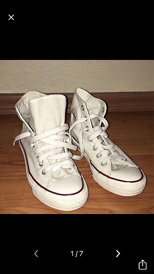 Orjinal temiz beyaz converse