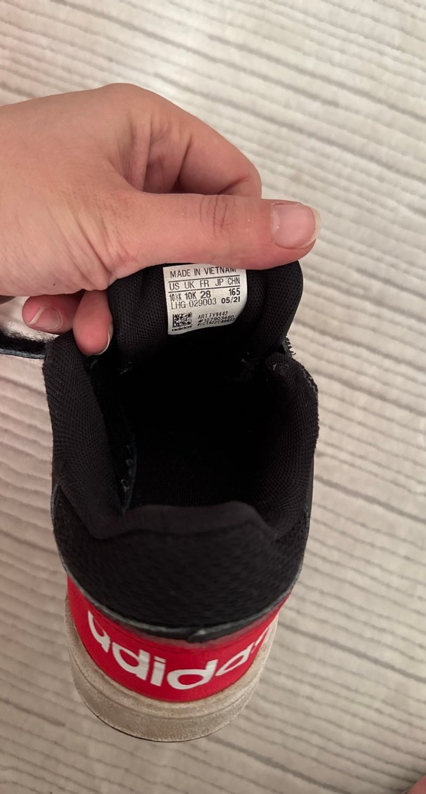 Erkek Çocuk Siyah Adidas Spor Ayakkabı - Görsel 2