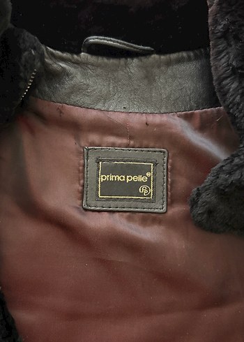 Kürk Detaylı siyah Kadın Süet Kaban - Görsel 3