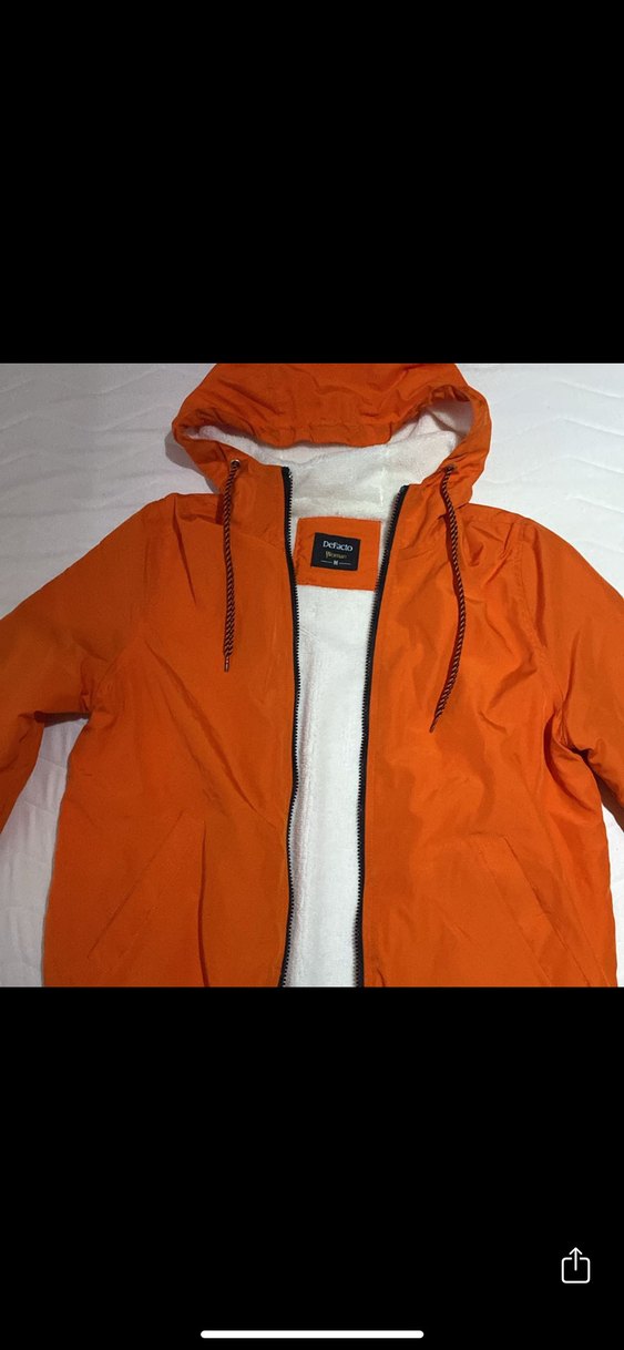 Turuncu yagmurluk - Görsel 2