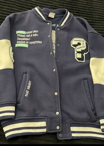 Düğmeli Gri Erkek Çocuk Sweatshirt Ceket