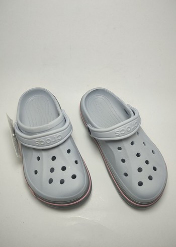 Crocs Crocs Gri Cırtcırtlı Rahat Terlik