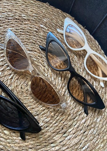 Kadın cat eye Retro Güneş Gözlüğü - Görsel 7