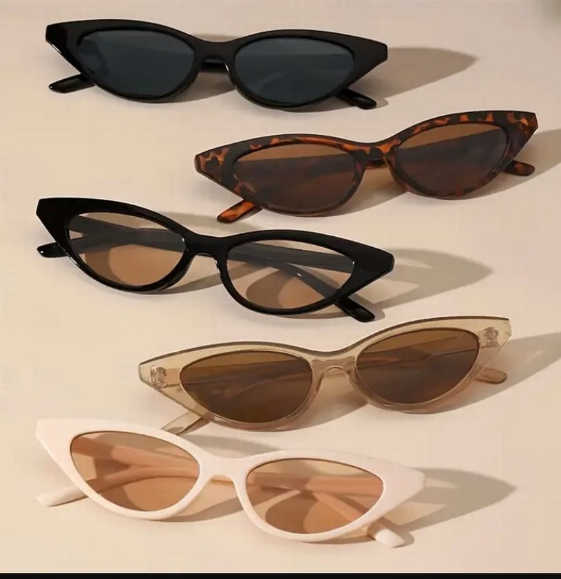 Kadın cat eye Retro Güneş Gözlüğü - Görsel 2