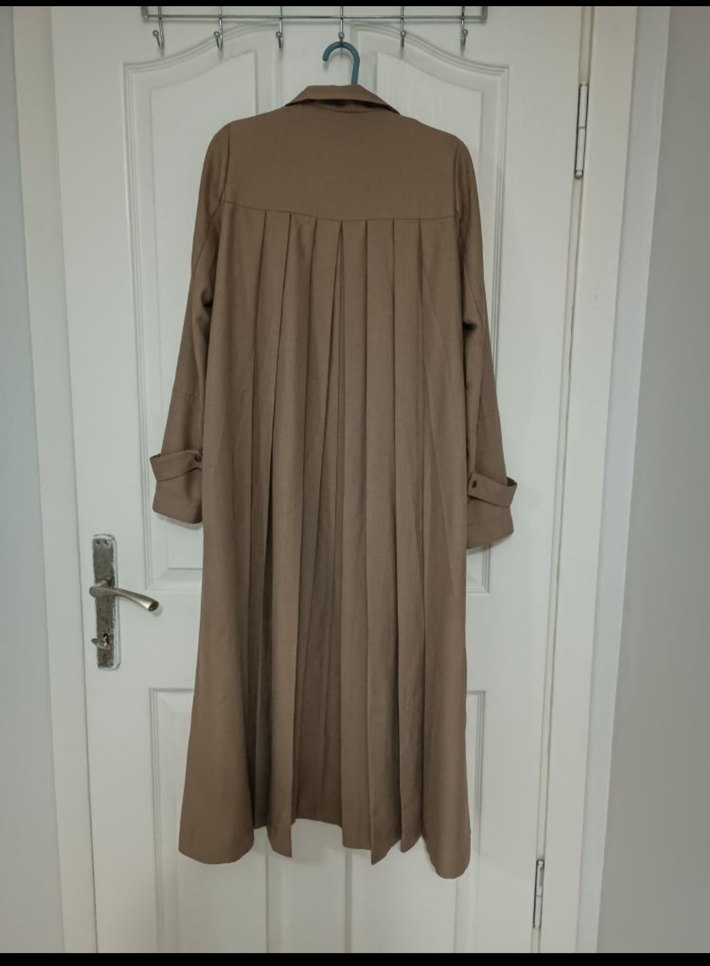 kahverengi uzun trenc paedusu - Görsel 2