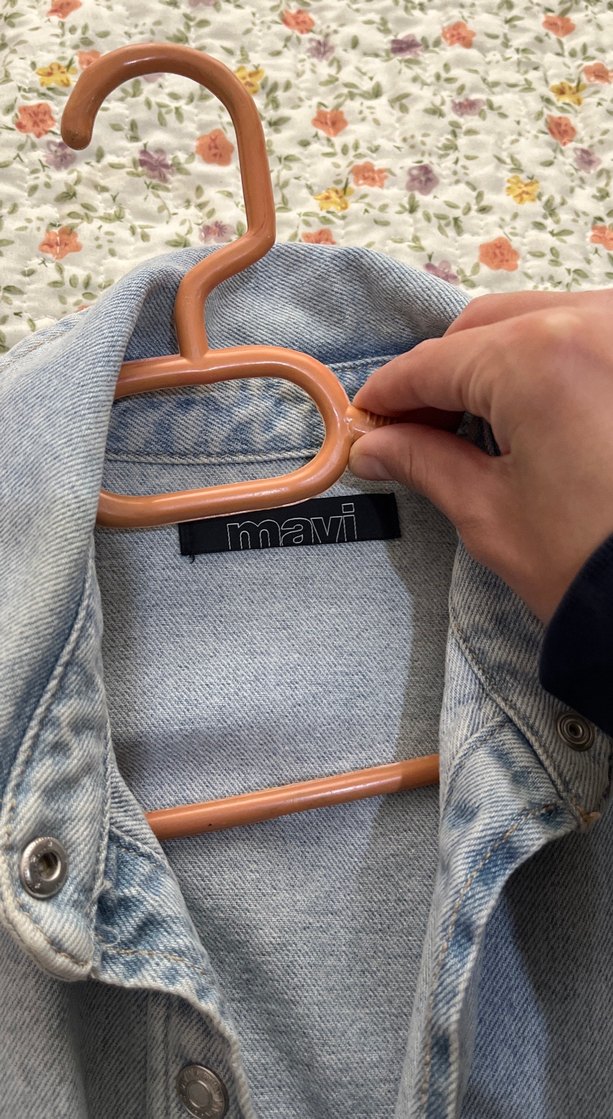 Açık Mavi Denim Gömlek — görsel 5/6