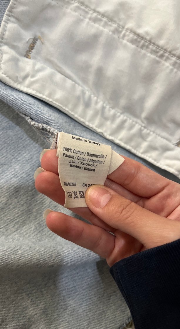 Açık Mavi Denim Gömlek — görsel 4/6
