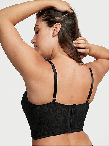 32 Beden siyah Renk Victorias Secret Icon Push-üç Büstiyer