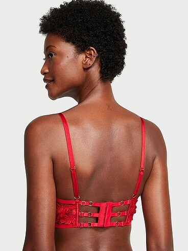 36 Beden kırmızı Renk Victoria Secret Dantelli Sütyen 80C