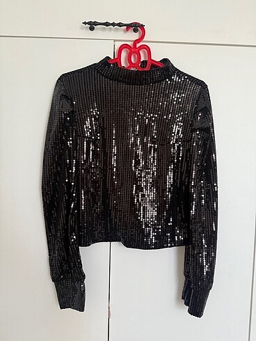 xl Beden Payetli bluz