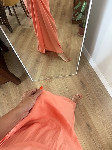 Zara şık elbise - Görsel 5