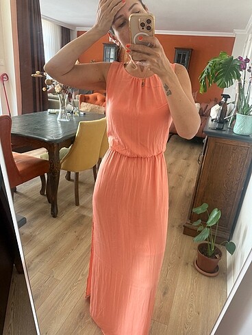 Zara şık elbise - Görsel 6