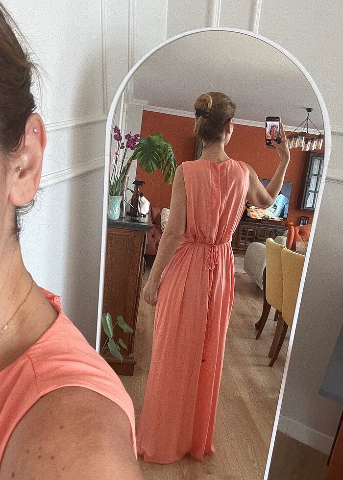 Zara şık elbise - Görsel 4