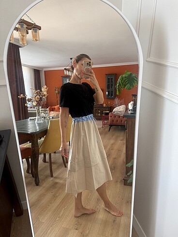 Trendyol & Milla Diz altı günlük elbise
