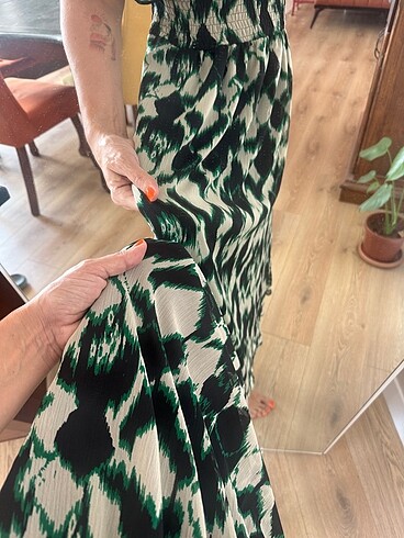 Mango şifon elbise - Görsel 5