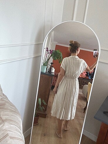 Milla keten elbise - Görsel 4