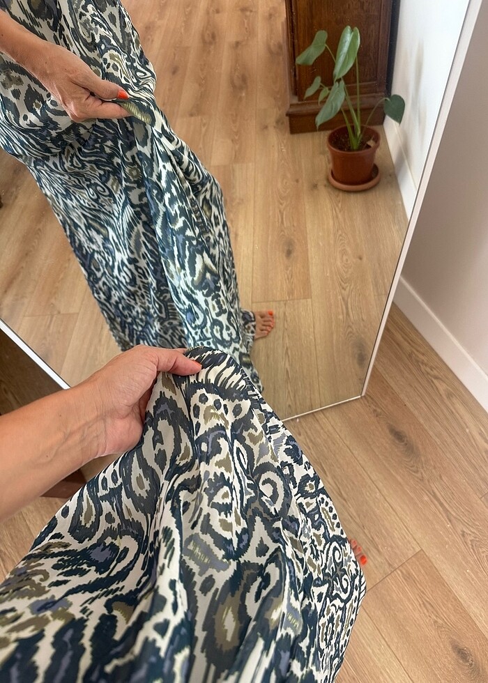 Şifon elbise - Görsel 5