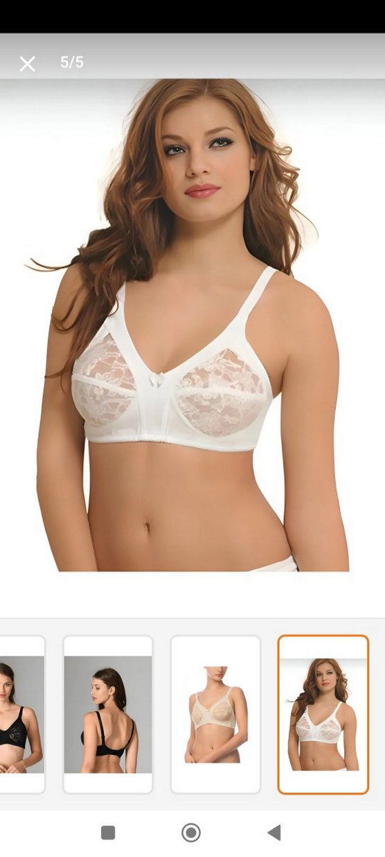 Siyah Minimalist Dantelli Sütyen - Görsel 4