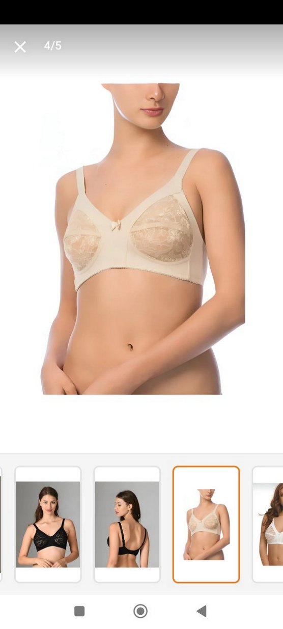 Siyah Minimalist Dantelli Sütyen - Görsel 3