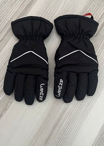 Erkek Çocuk Siyah Biker Eldiven