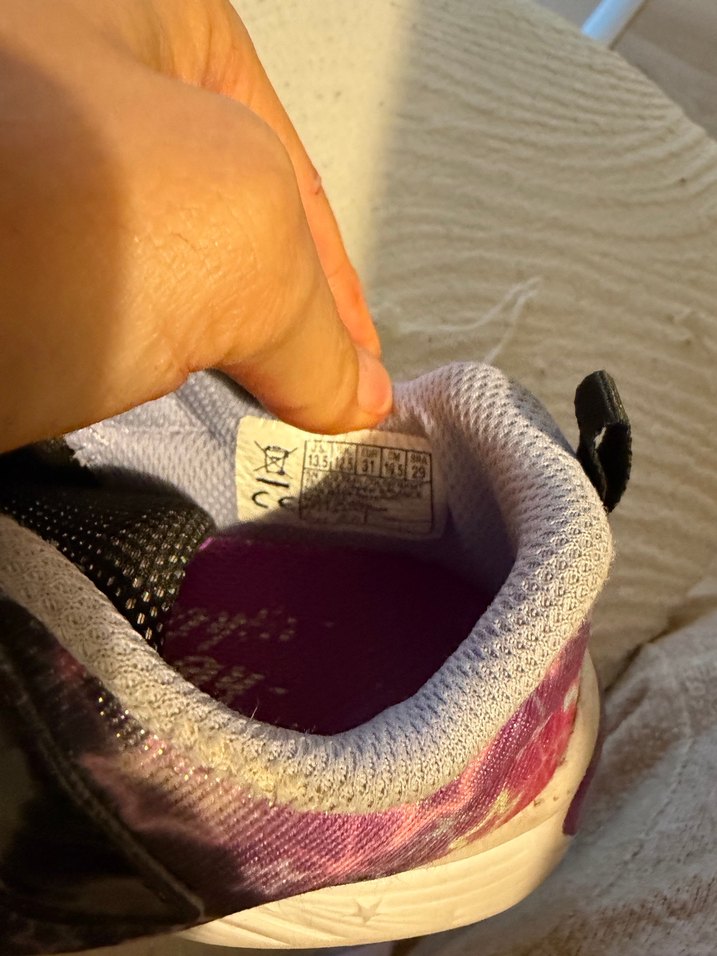 Kız Çocuk Mor Renkli Bağcıklı Spor Ayakkabı - Görsel 4