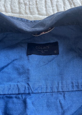 Colin's Erkek Lacivert Keten Gömlek