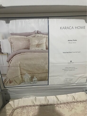 Karaca home çift kişilik yatak örtüsü