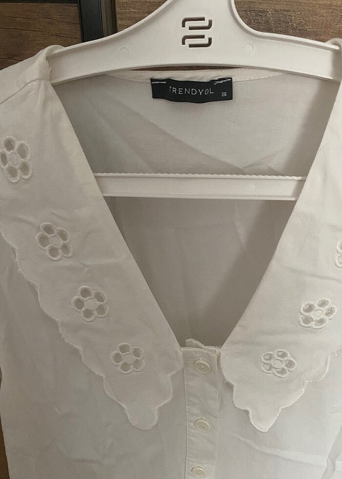 Bebe yaka elbise - Görsel 2