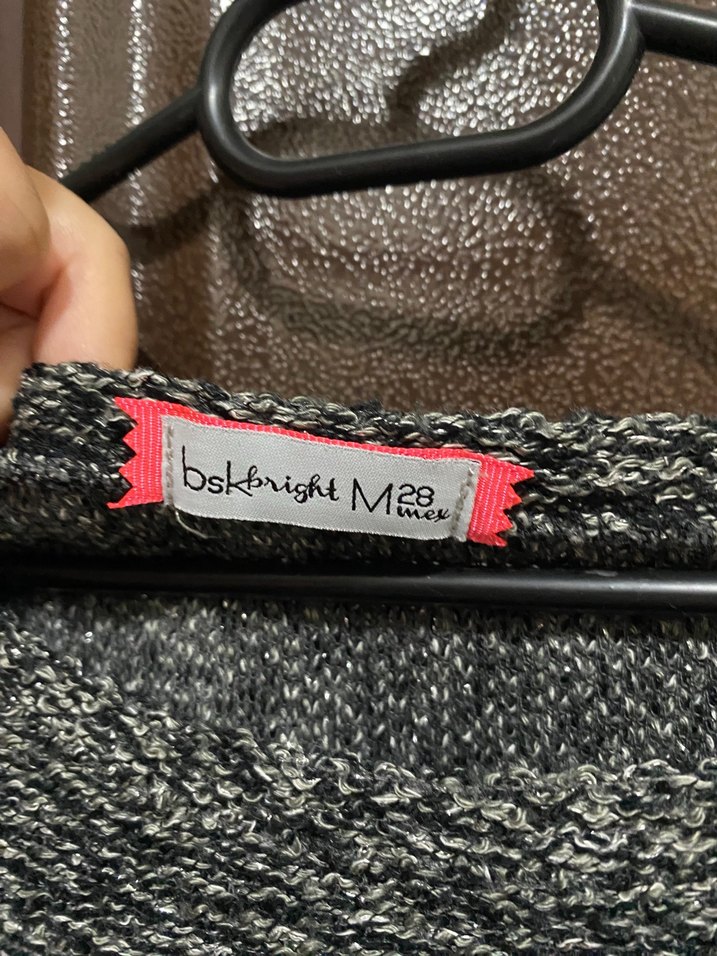 Gri Örgü Kadın Uzun Kollu Kazak - Görsel 2