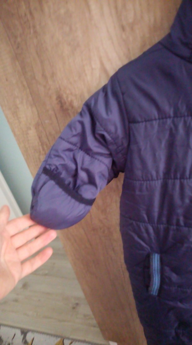 Koyu Mavi Fermuarlı Bebek Tulumu - Görsel 5