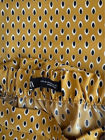 xs Beden turuncu Renk Zara pantolon