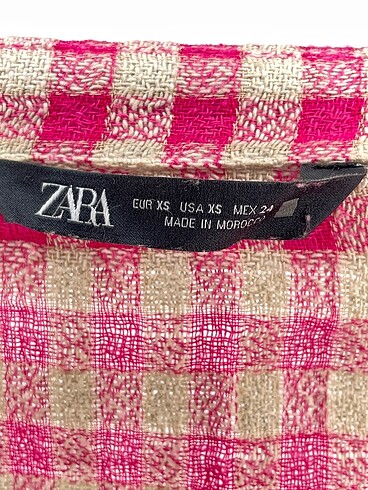 xs Beden pembe Renk Zara Bluz %70 İndirimli.