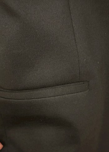 Siyah Düğmeli Erkek Takım Ceketi - Görsel 3