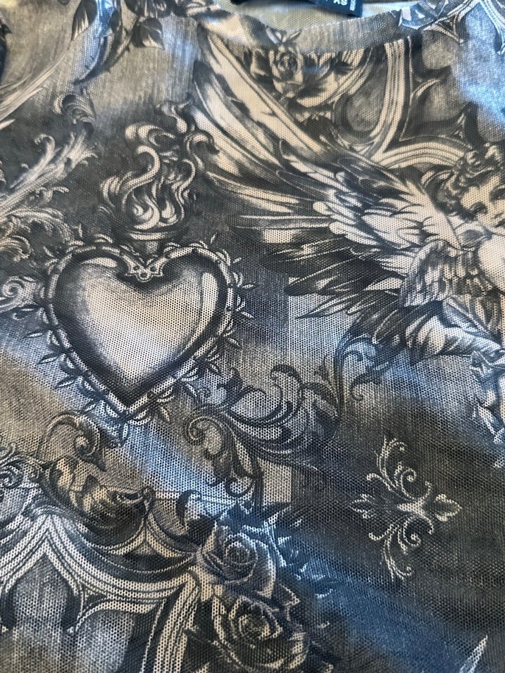 Gri Uzun Kollu Bohem Kadın Bluz 1 kere giyinildi. - Görsel 3