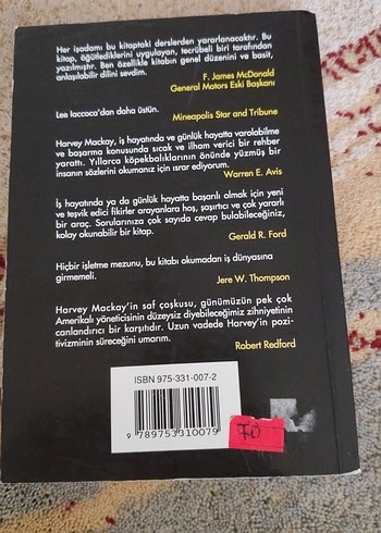 İş Hayatında Köpekbalıklarıyla Yüzmek - Harvey Mackay - Görsel 2